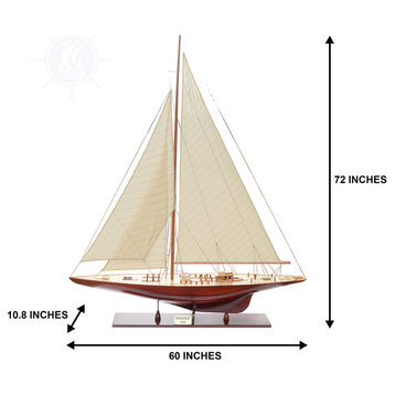 Endeavour Xl Wooden model sailing boat