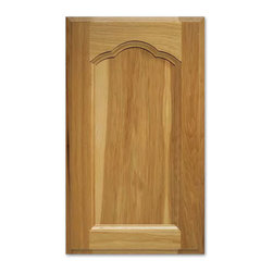 Zinfandel Cabinet Door from CabinetNow.com shown in Hickory - Kitchen Cabinetry