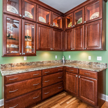Newly Opened Up Kitchen
