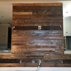 Wood Feature Walls - Home Decor