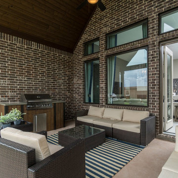 Houston, Texas | Katy Lakes - Classic Villanova Patio