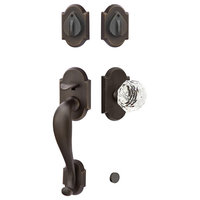 Emtek Sandcast Denver Handleset 452211MBCK-LH