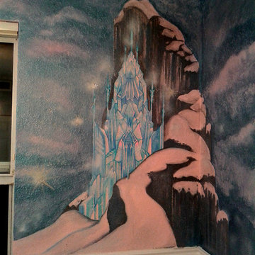 Frozen Mural Bedroom