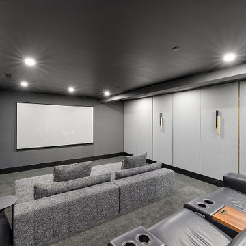 Modern Home in Farmland Setting