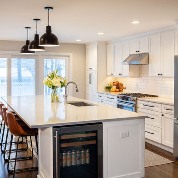 Kitchen and Master Bathroom Remodel for More Space