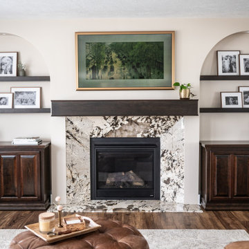 Contemporary First-Floor Remodel