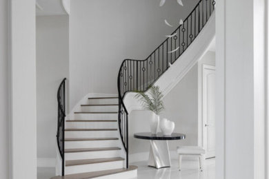 Staircase - contemporary staircase idea in Other
