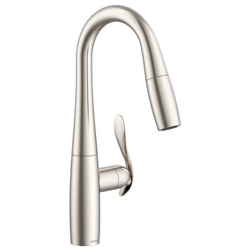Selene Single Handle Pull-Down Prep Faucet Chrome, Stainless Steel