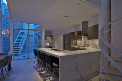 Trendy kitchen photo in Chicago
