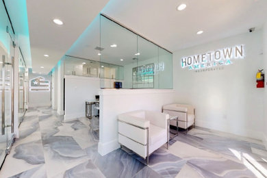 Home design - modern home design idea in Houston