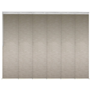 Nico 6-Panel Track Extendable Vertical Blinds 98-130"W