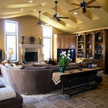 Family room with couch