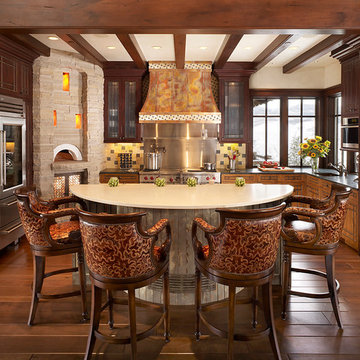Mountaintop Modern Log Estate