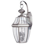 Sea Gull Lighting - Sea Gull Lighting 8039-965 Lancaster - Two Light Wall Lantern - Medium Solid Brass Classic Two Light Wall LanternLancaster Two Light  Antique Brushed Nick *UL Approved: YES Energy Star Qualified: n/a ADA Certified: n/a  *Number of Lights: Lamp: 2-*Wattage:40w 2 candelabra torpedo 40w bulb(s) *Bulb Included:No *Bulb Type:2 candelabra torpedo 40w *Finish Type:Antique Brushed Nickel