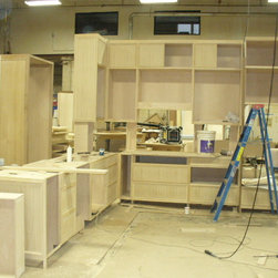 Millwork in Progress - Kitchen Cabinetry