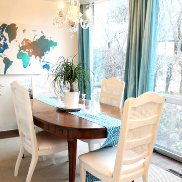 Dining in Turquoise