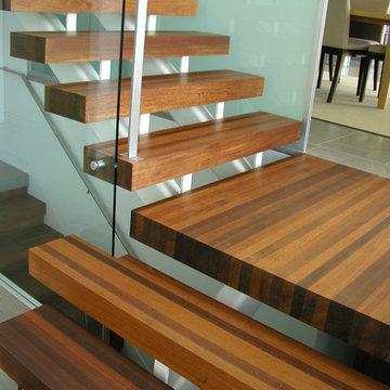 Contemporary Ipe Staircase