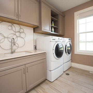 Laundry Room in Madison Maple Macadamia