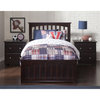 AFI Mission Twin XL Solid Wood Bed with Footboard in Espresso