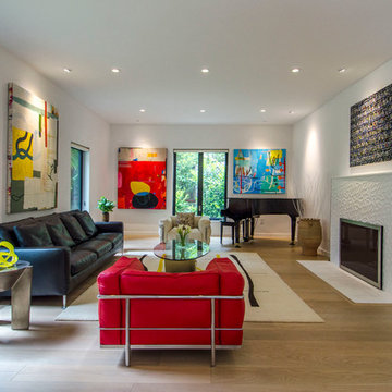 Midcentury modern living room