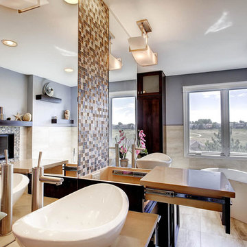 Clever Features and Functional Design for a Large Master Bath