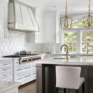 Ridgewood White Transitional Kitchen