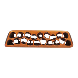 Gorgeous Mid-Century Walnut Wine Rack, American - Home Decor
