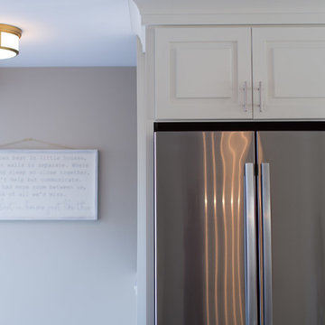 Open and Bright Kitchen Designed for Newlyweds