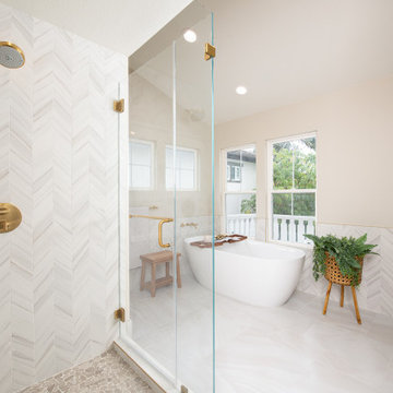 Contemporary Bathroom Remodels In Irvine