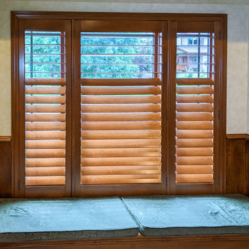 Hardwood plantation shutters Denver