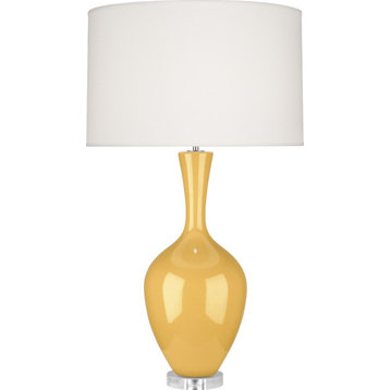 Audrey Table Lamp, Sunset Yellow
