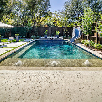 Geometric Pool Designs Dallas, Highland Park & Plano