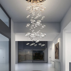 Zuo Inertia Ceiling Lamp Clear - SKU: 50115 - Pendant Lighting