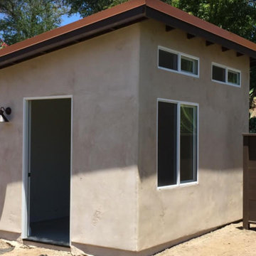 Shed Converted to a Fitness Studio