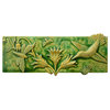 Pollinators Ceramic Tile, Rainforest Green Glaze
