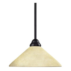 Z-Lite - Z-Lite 2114MP-BRZ-AGM14 1-Light Pendant - Pendant Lighting