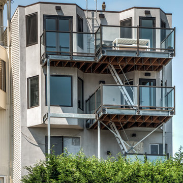 Potrero Hill flat makeover and rear deck