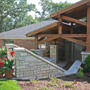 Booth Lake Portico & Exterior Remodel