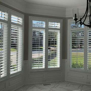 3.5" louvers with transoms