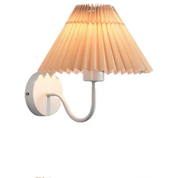MIRODEMI® Obwalden | Wall Lamp in Nordic European Style, Beige + White