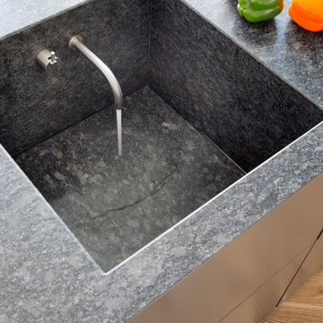 Bespoke Integrated granite Sink