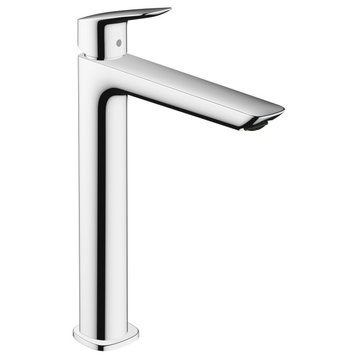 Hansgrohe 71258 Logis Fine 1.2 GPM Vessel 1 Hole Bathroom Faucet - Chrome