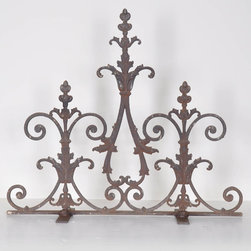 Firebacks, Andirons and Fire Screens - Fireplace Grates And Andirons