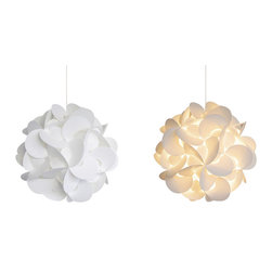 Akari Lanterns Medium Rounds Hanging Pendant Lamp - Pendant Lighting