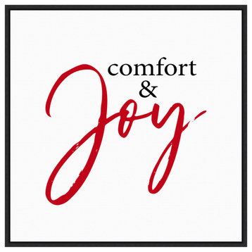 Canvas Art Framed 'Comfort and Joy' by Amanti Art Portfolio, Outer Size 22x22