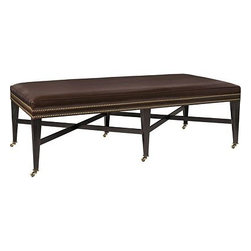 Hickory Chair Ottomans and Benches - Footstools And Ottomans