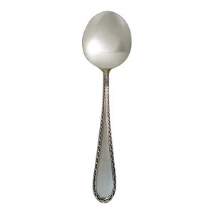 Winslow by Kirk Sterling Silver Cream Soup Spoon 6/" New