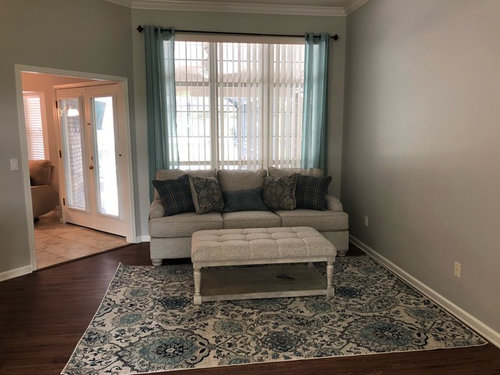 weird layout living room