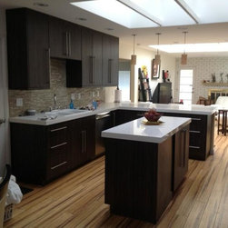 Eclipse Textured Melamine Kitchen by Nick Cox - Kitchen Cabinetry