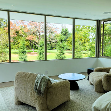 Primary Suite Lounge with Golf Course Views